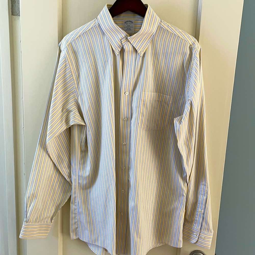 Brooks Brothers 346 16.5-6/7 Slim Fit Button Down